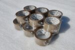 Banda adeziva solvent 48 mm x 60 m maro - imagine 3