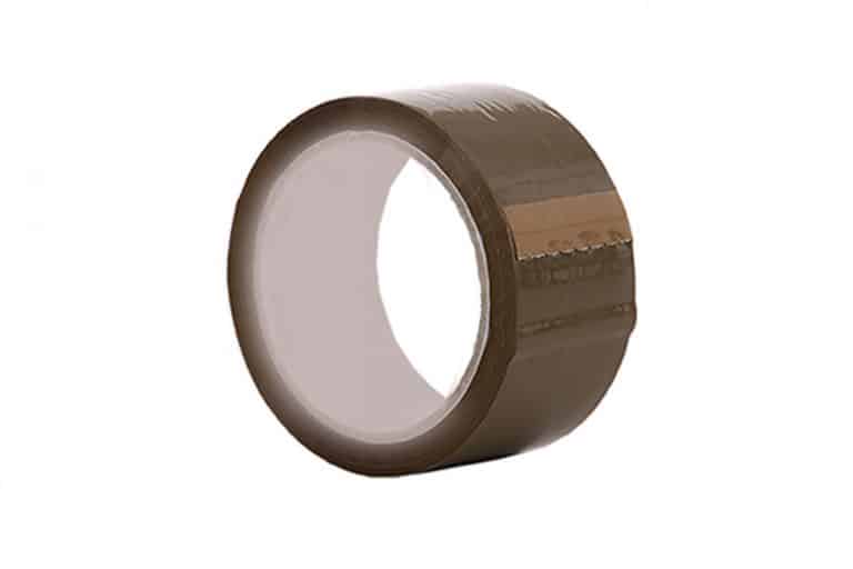 Banda adeziva solvent 48 mm x 60 m maro - imagine 1