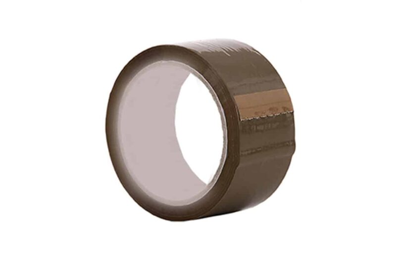 Banda adeziva solvent 48 mm x 60 m maro - imagine 1