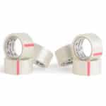 Banda adeziva acrilica 48 mm x 60 m transparenta - imagine 2