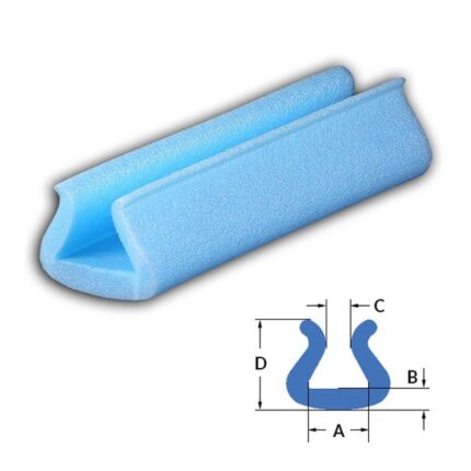 Profil U Tulip din polietilena expandata (PEE)