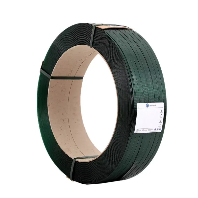 Banda de legat PET 15.5x0.65 1750 ml (verde) - imagine 1