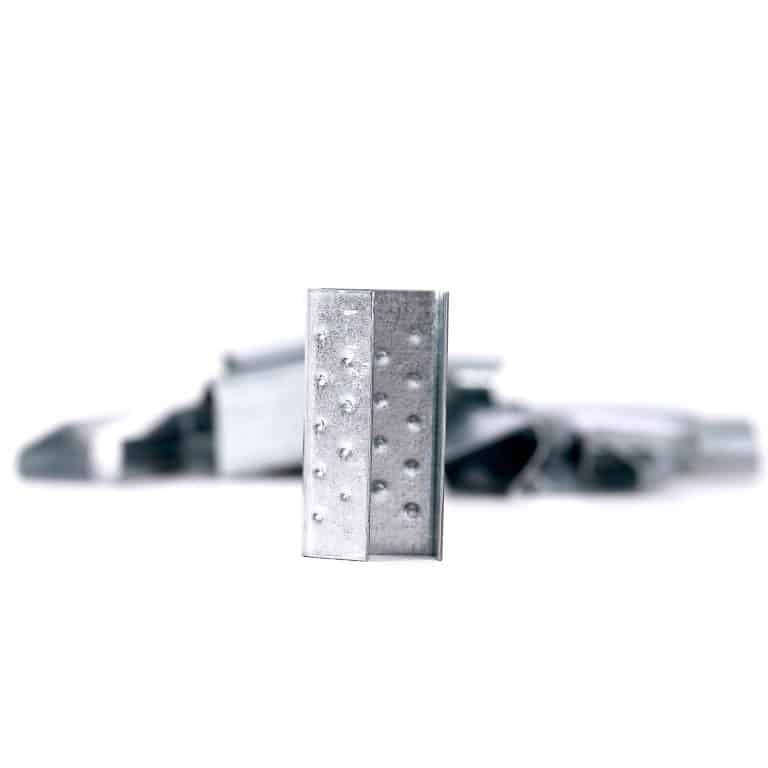 Capse metalice banda PP 13 mm, 2000 buc/cutie - imagine 1