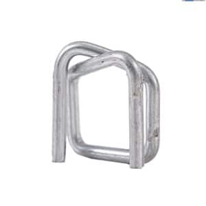 Cleme-bucle metalice pentru banda PET 16 1000 buc/cutie - imagine 2