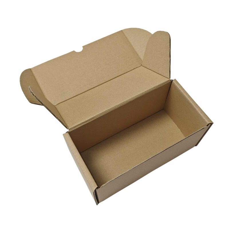 Cutie cu autoformare 200x100x100 mm, carton natur - imagine 2