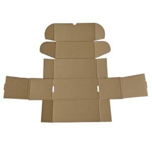 Cutie cu autoformare 200x100x100 mm, carton natur - imagine 5
