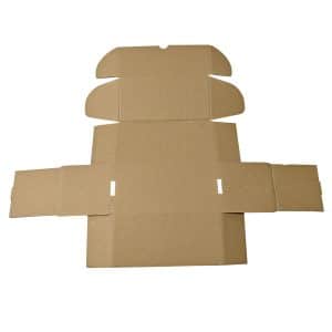 Cutie cu autoformare 200x100x100 mm, carton natur - imagine 6