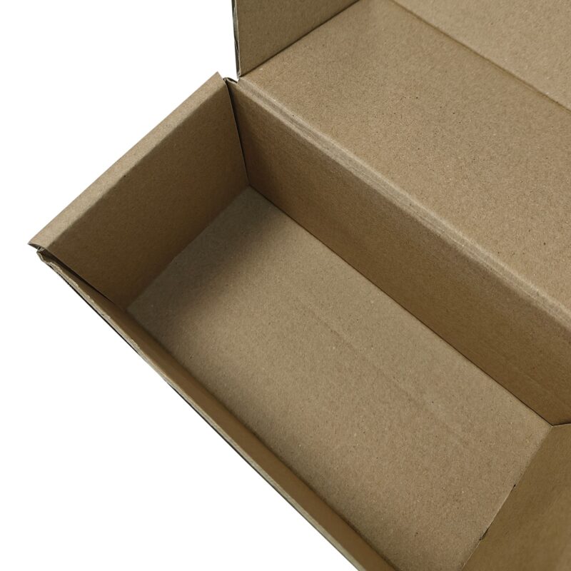 Cutie cu autoformare 200x100x100 mm, carton natur - imagine 4