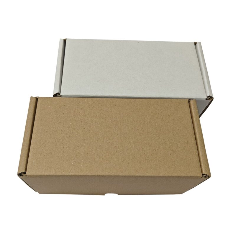 Cutie cu autoformare 200x100x100 mm, carton natur - imagine 9