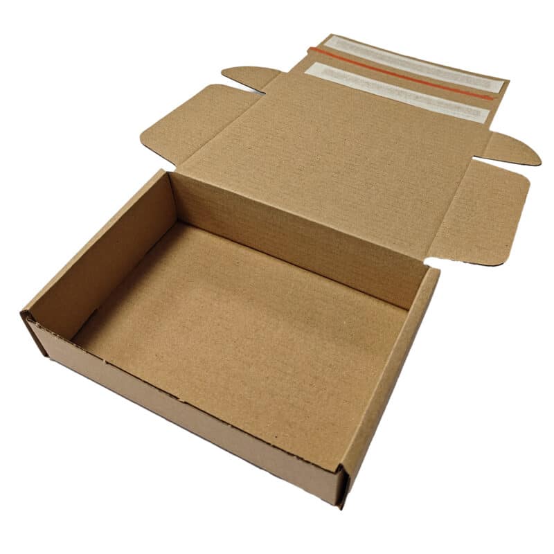 Cutie cu autoformare Ecommerce 200x150x50 mm – carton kraft CO3 - imagine 1