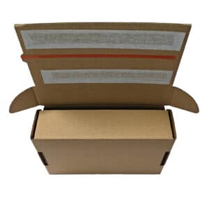 Cutie cu autoformare Ecommerce 200x150x50 mm – carton kraft CO3 - imagine 6