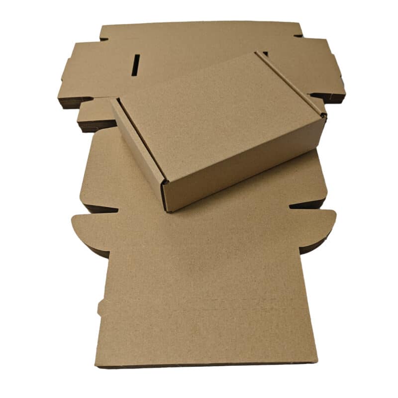 Cutie cu autoformare Ecommerce 200x150x50 mm – carton kraft CO3 - imagine 13