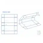 Cutie de carton 235x90x50 CO3, cod FEFCO 409